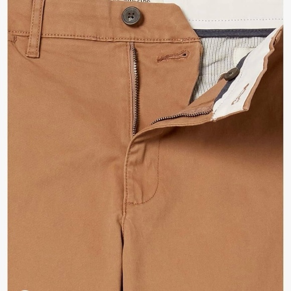 Goodthreads Men 42W x 36L khaki Brown Slim-Fit Washed Comfort Stretch Chino Pant - Picture 12 of 12